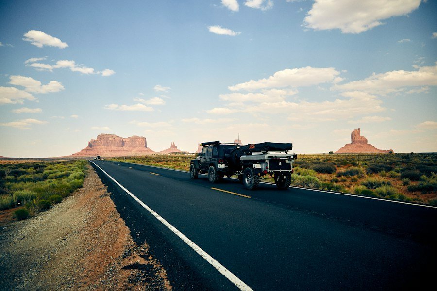 Photo travel trailer trip planning