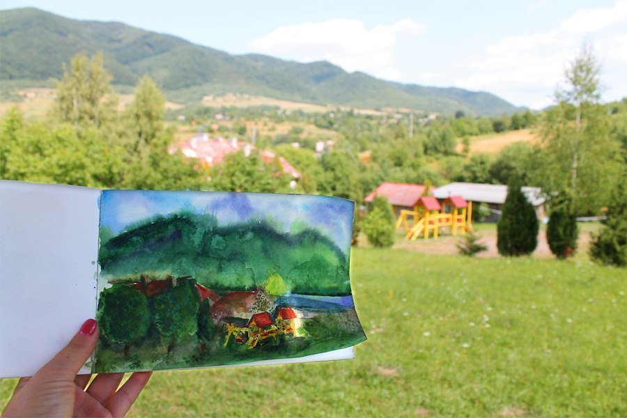 Photo vacanță la țară